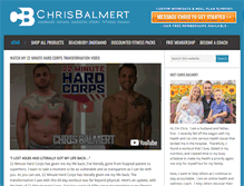 Tablet Screenshot of chrisbalmert.com